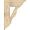 Ekena Millwork Funston Traditional Rough Sawn Bracket w/ Offset Brace, Douglas Fir, 8"W x 22"D x 30"H BKT0806X22X30FST01RDF - alternate 3